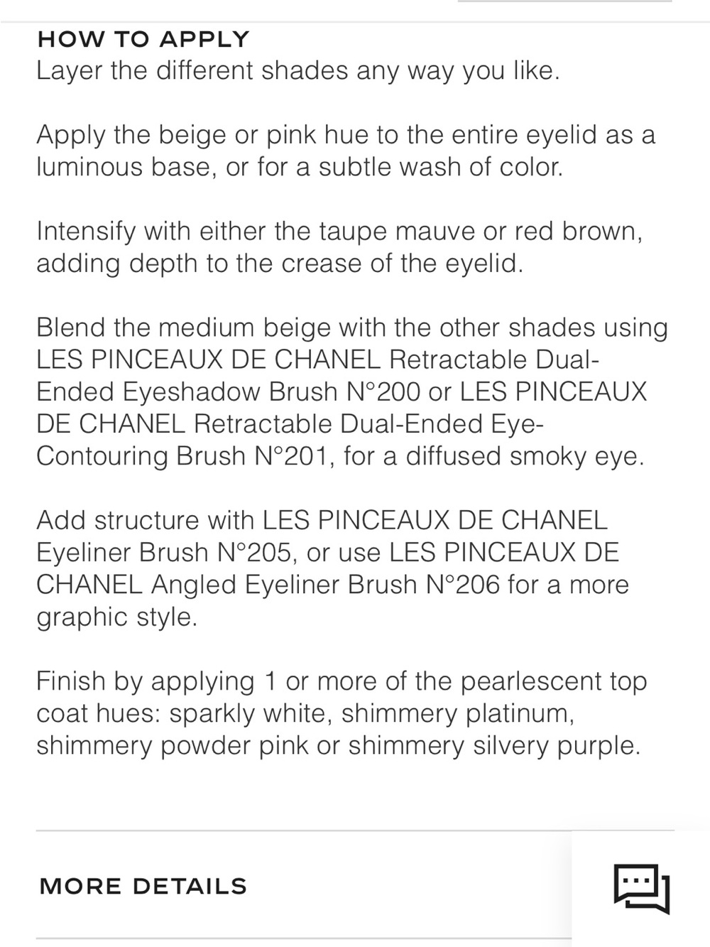 Chanel Les 9 Ombres Eyeshadow Palette - Picture 11 of 11